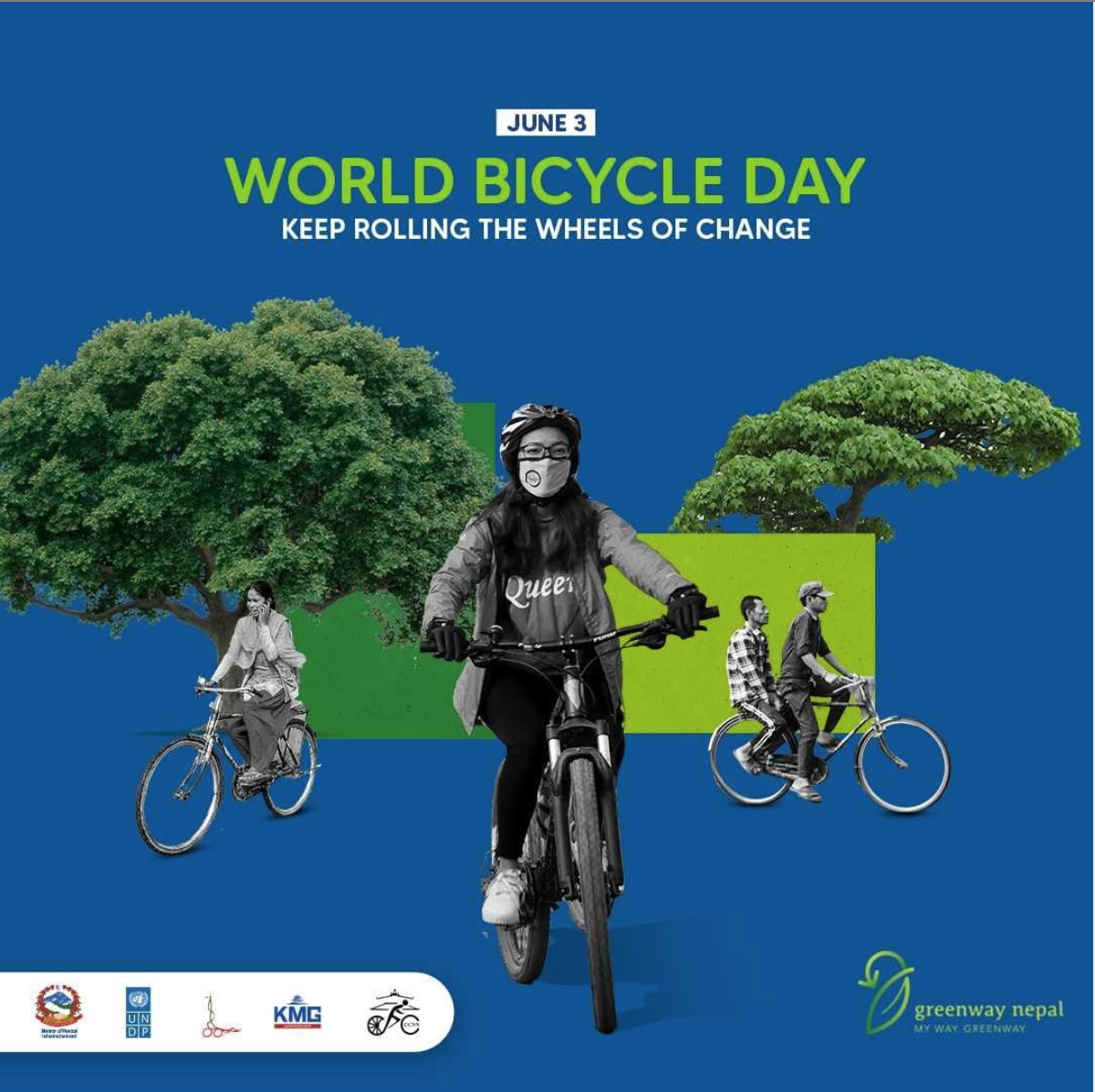 You are currently viewing World Bicycle Day 2021 “I Cycle Because…”